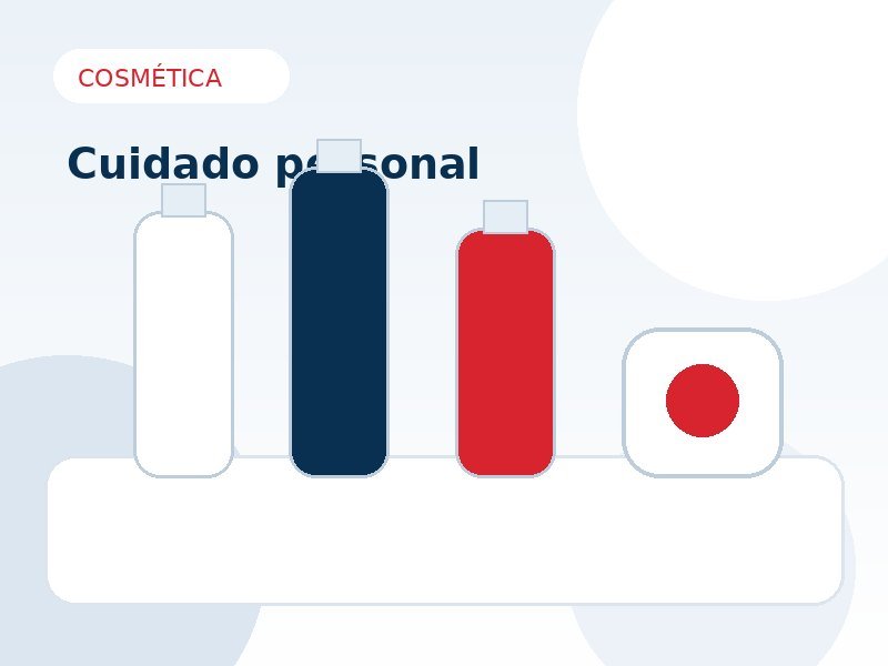 Especialidades para productos de cuidado personal