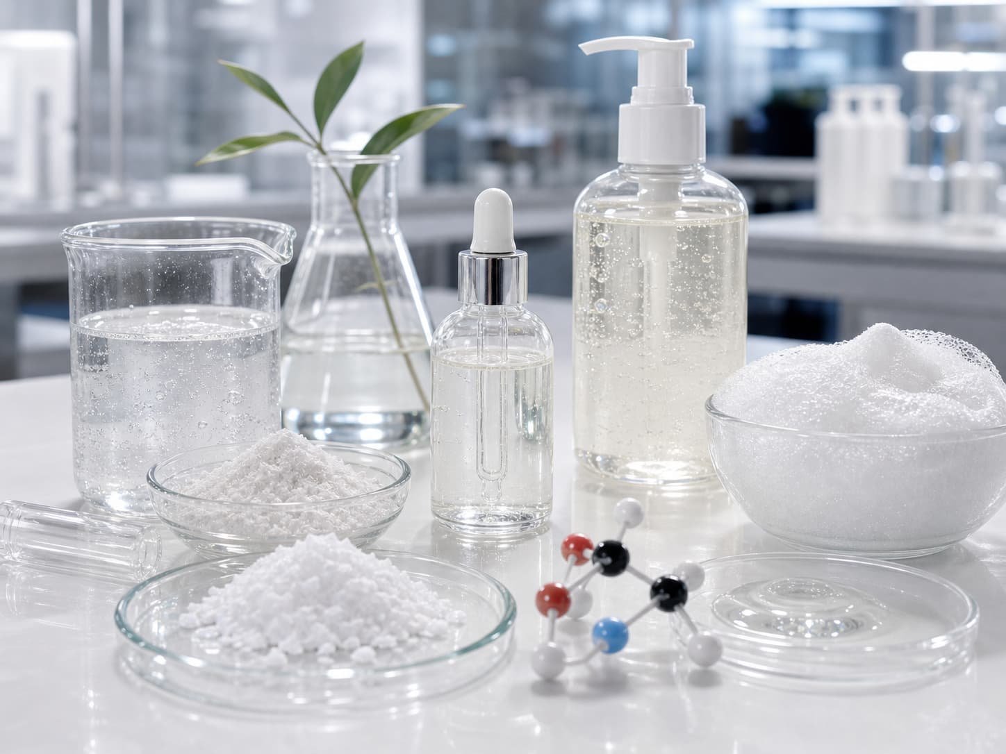 Tensioactivos de aminoácidos para cosmética